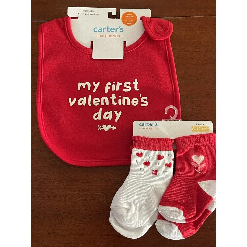 Just One You Carter's 6-12 Months 2 Socks & 